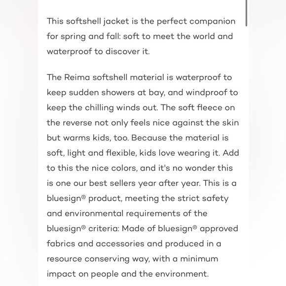 Reima Softshell Jacket - Vantti - Picture 7 of 9